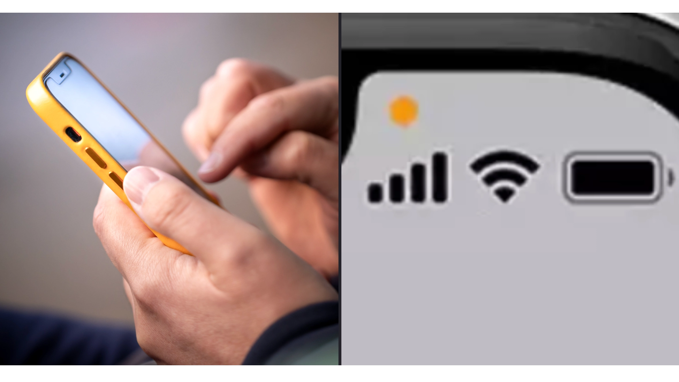 iPhone users warned over little orange dot which shows up at top of your screen