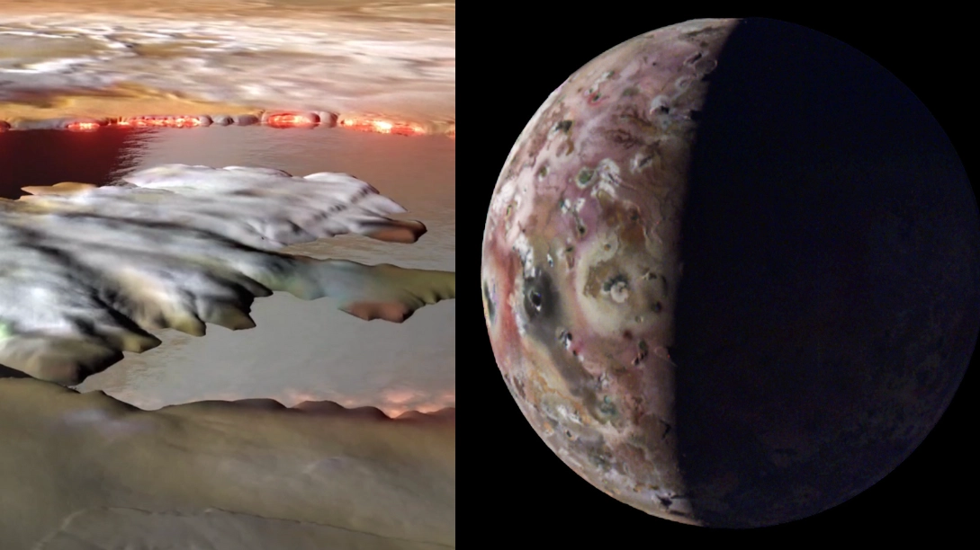 Massive lake of fire and lava found on volcano moon that's not too far from Earth