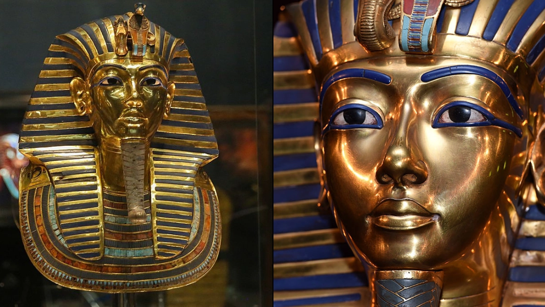 'Overlooked' clue on Tutankhamun's death mask could change everything known about him
