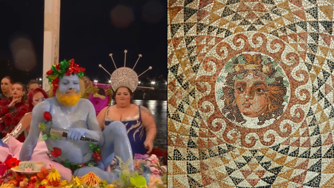 Reason behind half naked ‘blue scrotum’ man that left viewers shocked at Olympic opening ceremony