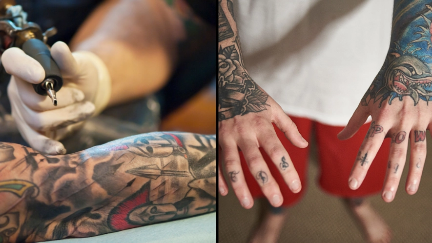 Humans warned to avoid one colour of tattoo after study uncovers dangers of inks