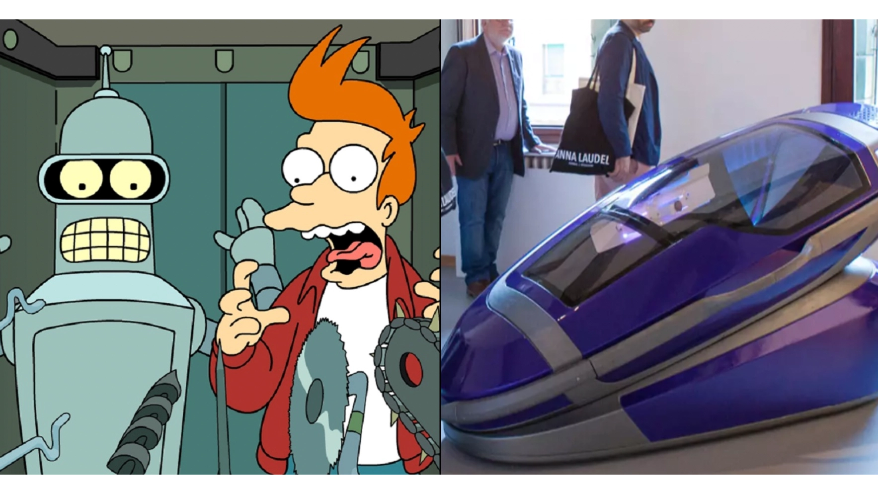 Futurama's eerie 'suicide pod' prediction comes true 20 years later