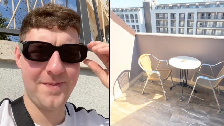 Lad moves into Turkey hotel for a month because it’s cheaper than rent and bills in UK