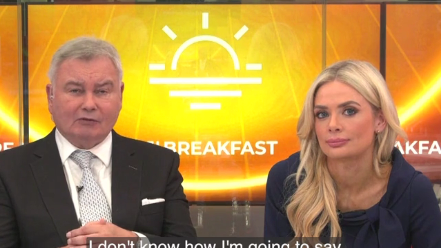 Eamonn Holmes uses offensive slur on live TV when asking Kerry Katona about appearance