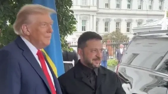 Comment Trump made to Zelenskyy when he arrived to meeting in suit revealed