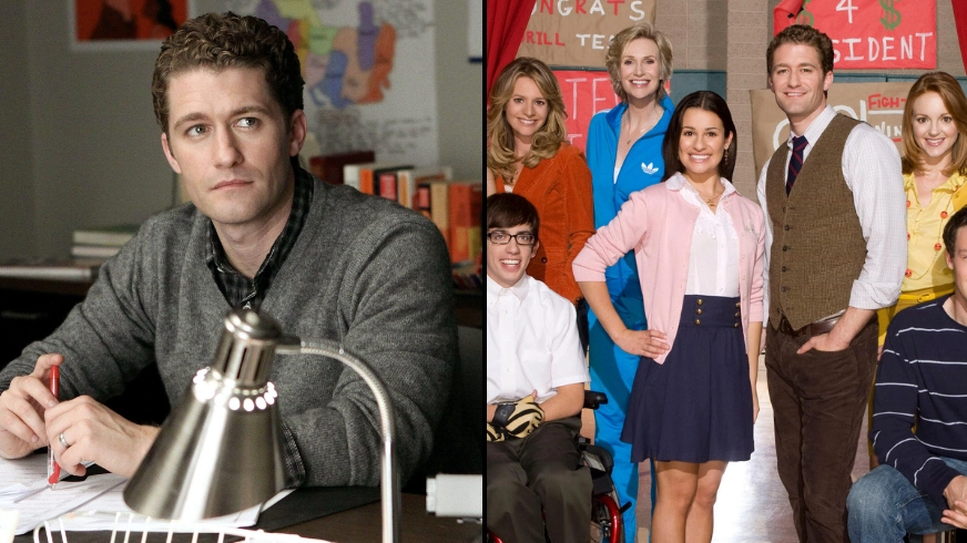 Ryan Murphy reveals the original Glee script had Mr Schue as a crystal meth addict