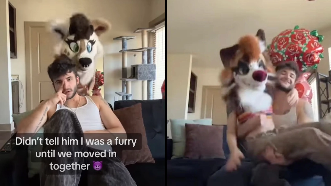 OnlyFans couple behind furry fetish videos reveal friends have abandoned them