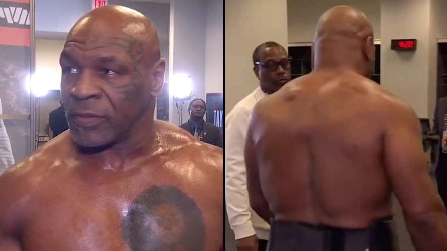 Netflix had perfect reaction after accidentally showing Mike Tyson's naked bum on live stream