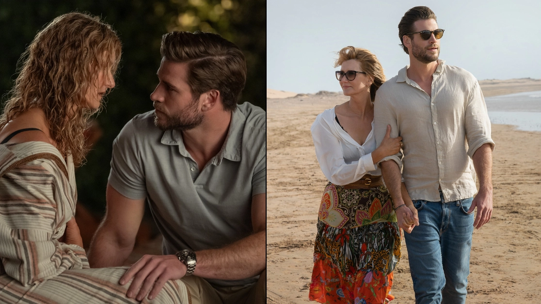 Netflix viewers point out bizarre trend as Laura Dern addresses Liam Hemsworth sex scene in new movie