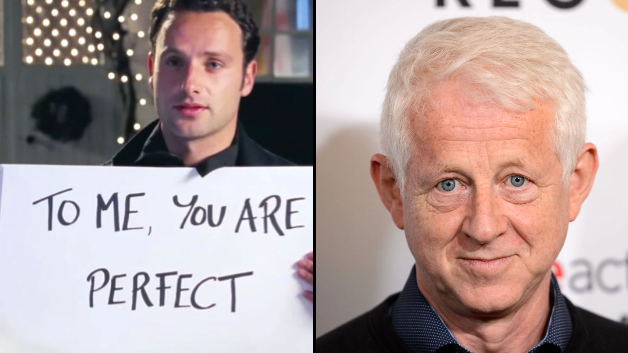 Richard Curtis admits he finds Love Actually 'stalker' scene weird