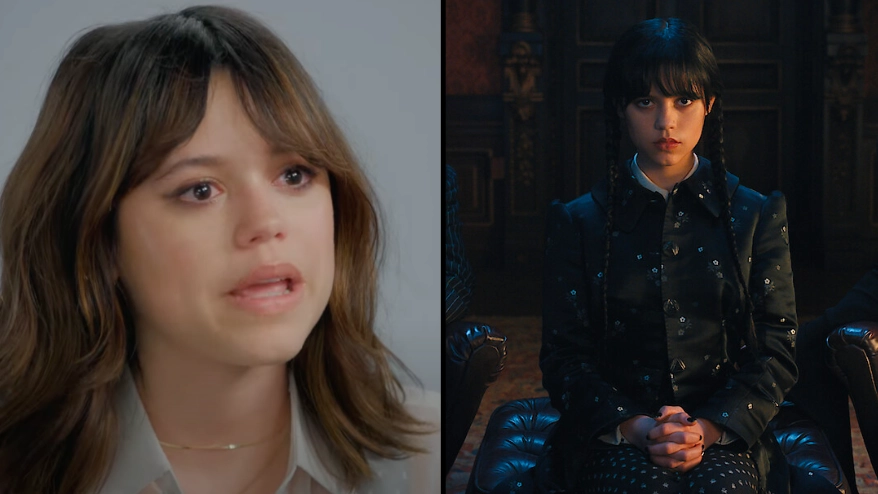 Jenna Ortega cries while talking about how toxic trolls can be on social media