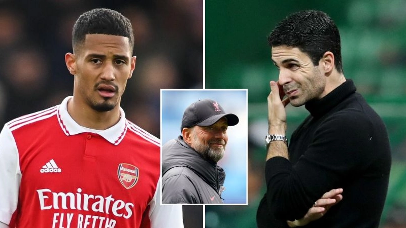 Arsenal team-news 'leak' as Arteta dealt Saliba blow ahead of Liverpool clash