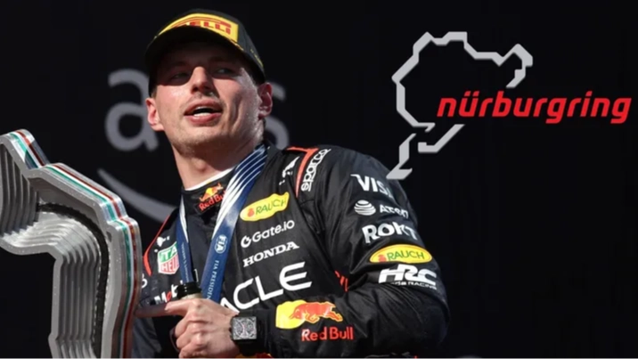 How Max Verstappen's Nurburgring lap time compares to other F1 drivers including three world champions