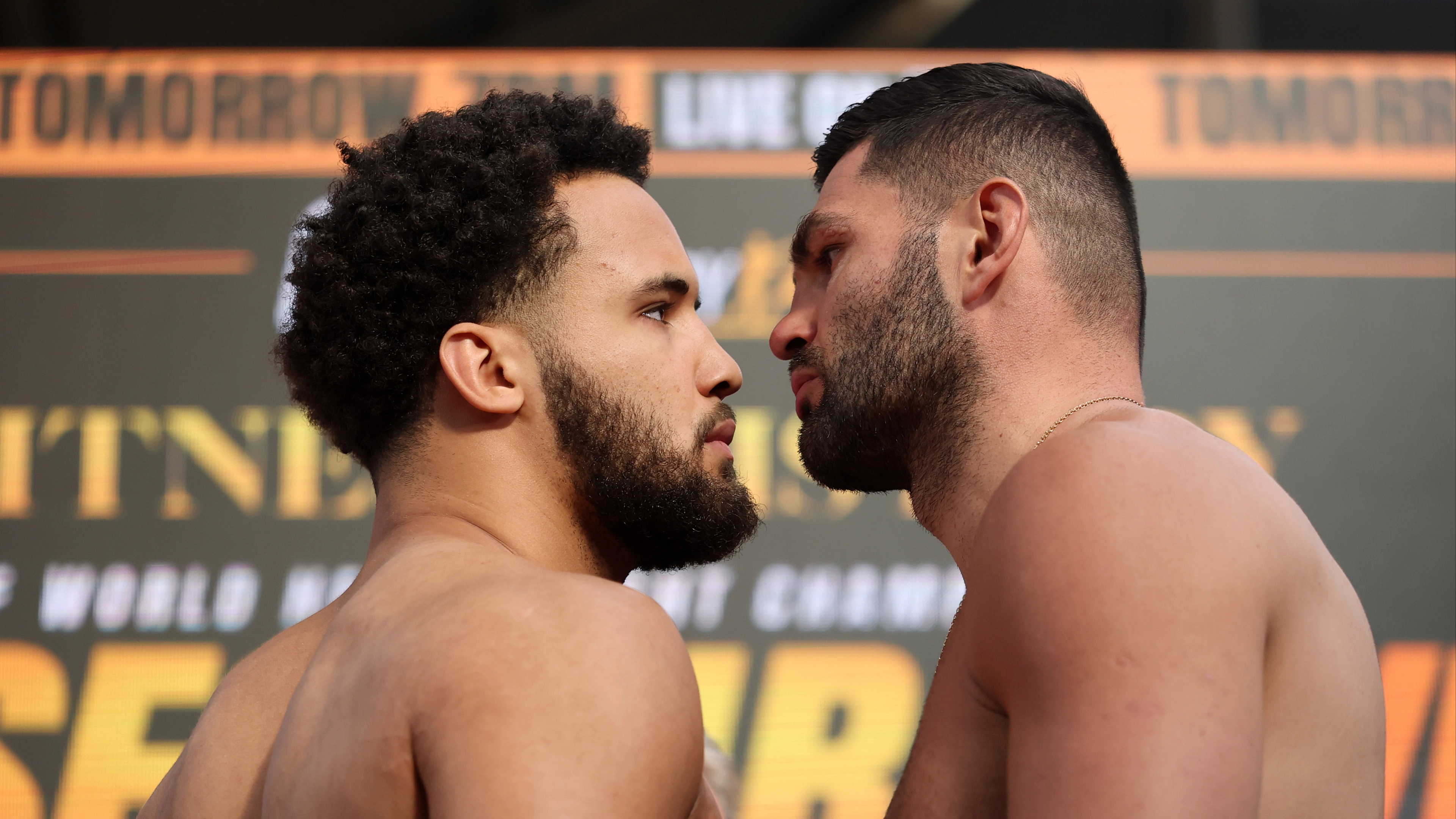 Filip Hrgovic’s four-word comment that made Moses Itauma snap on stage