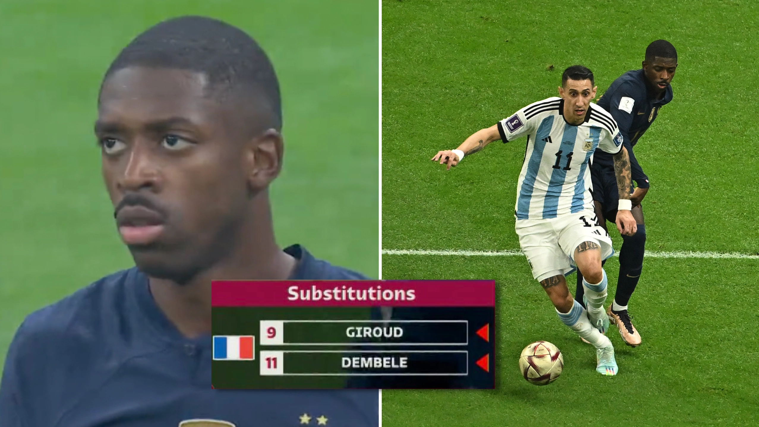 Ousmane Dembele's appearance in World Cup final could be the worst 41 minutes in football history
