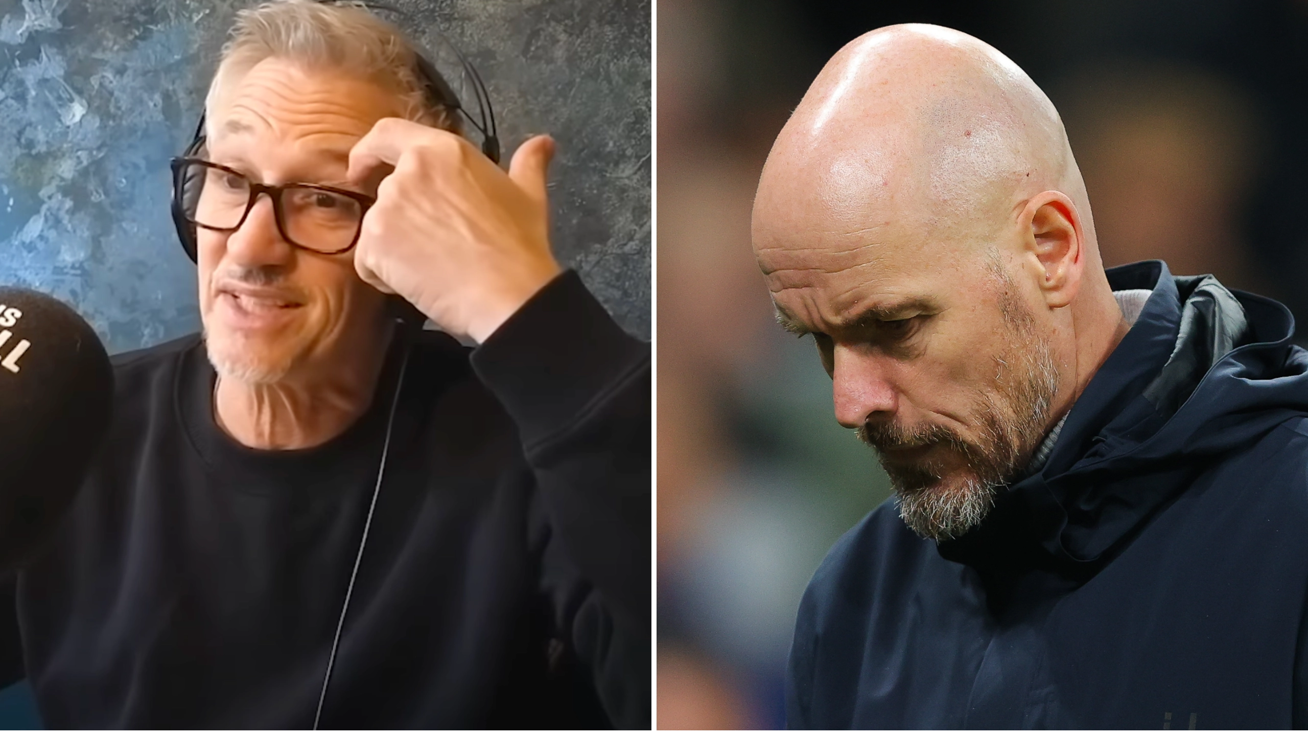 Gary Lineker claims Erik ten Hag has done something 'unacceptable' at Man Utd