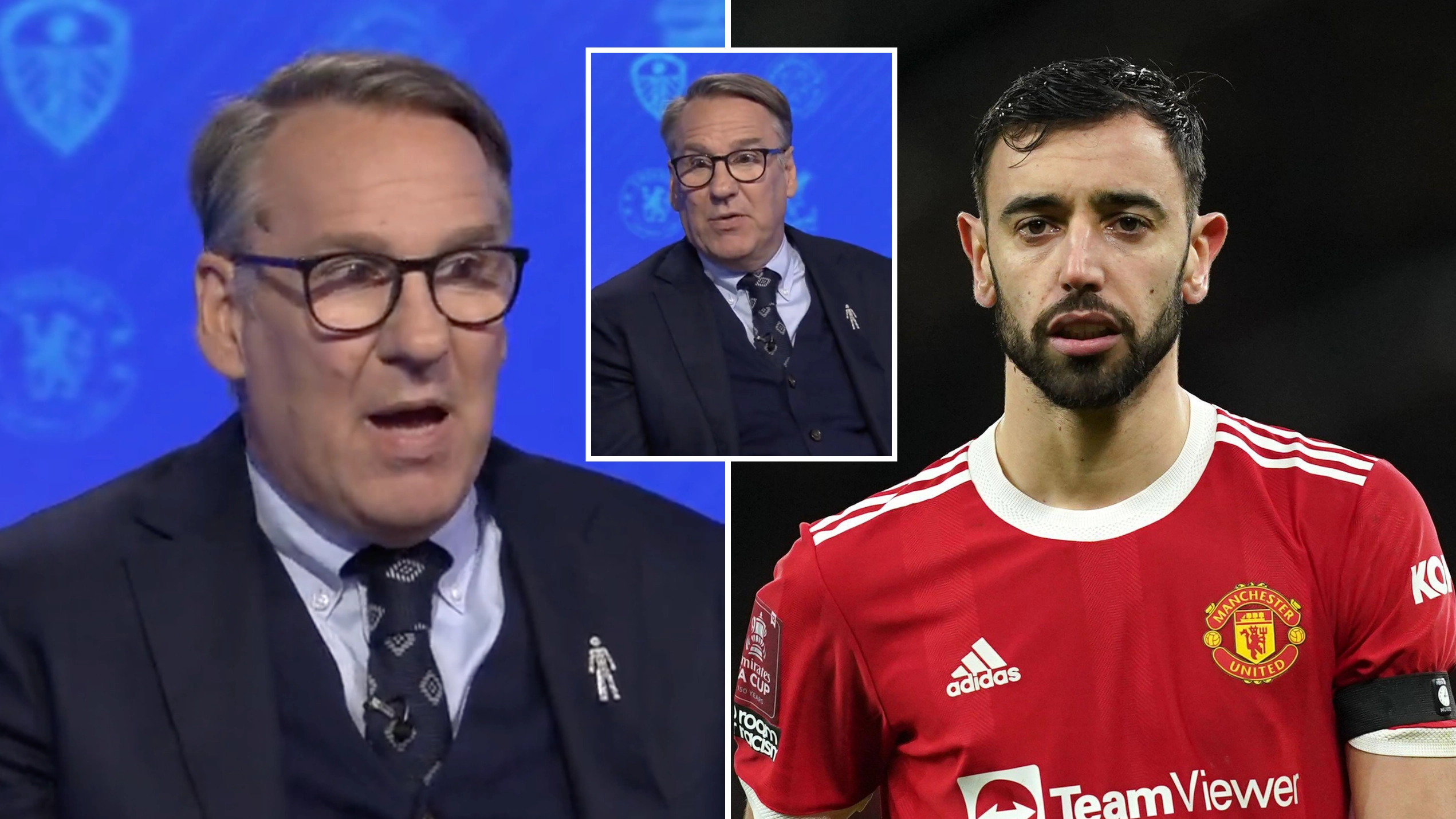Paul Merson Admits He Is 'Flabbergasted' At Bruno Fernandes' New Manchester United Contract