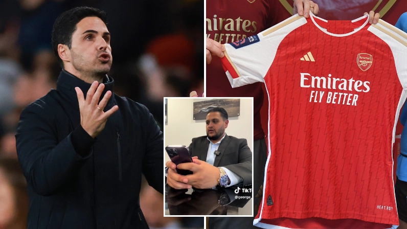 Fans think Arsenal signing has been accidentally 'leaked' by celebrity car dealer in TikTok video