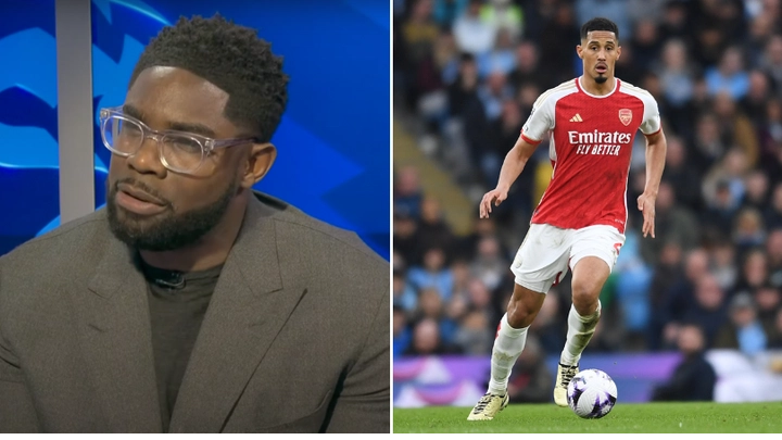 Micah Richards names 'real leader' in Arsenal defence amid William Saliba being named POTM vs Man City