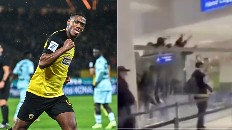 Footage of Anthony Martial moment with AEK Athens fans emerges and it sums up their true feelings towards former Man Utd striker