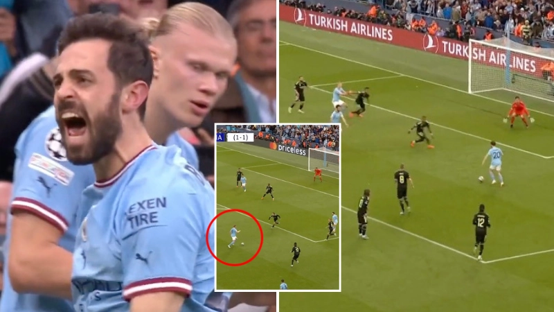 Manchester City are tearing Real Madrid to shreds in the Champions League, they are cooking