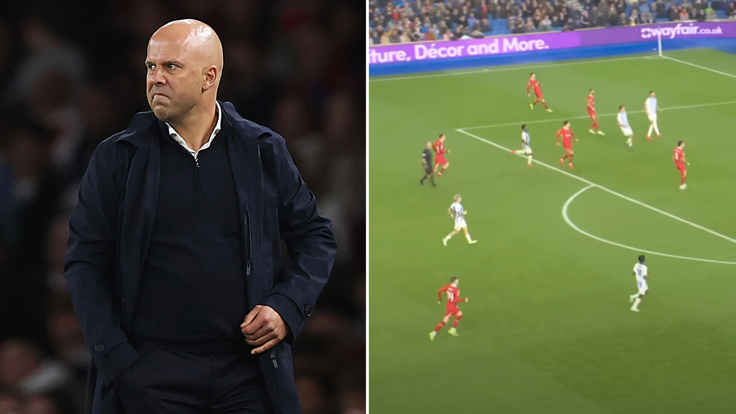 Liverpool fans are extremely worried about one player's future after their game against Brighton