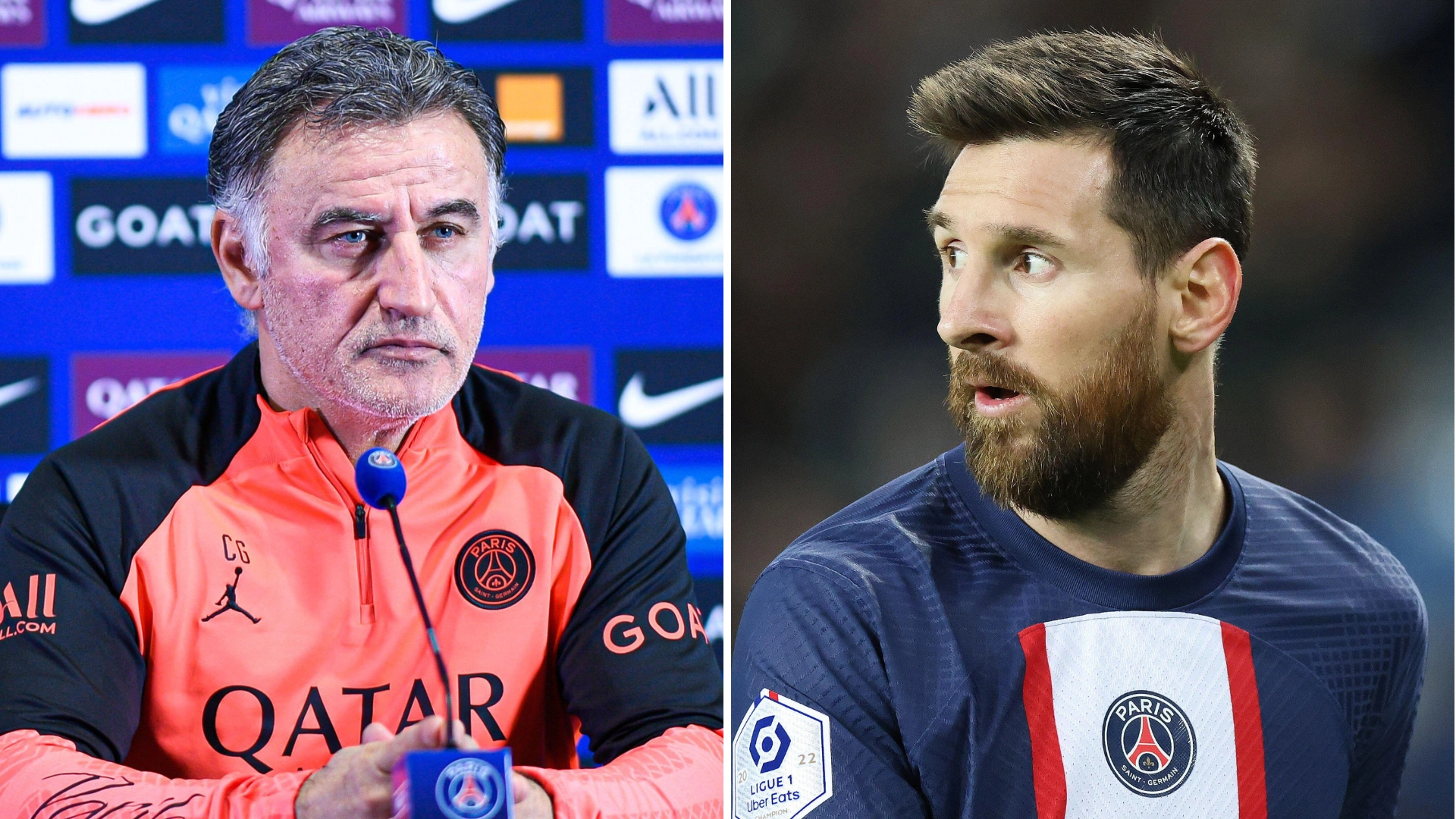 Lionel Messi overlooked by Christophe Galtier for promotion in PSG first team