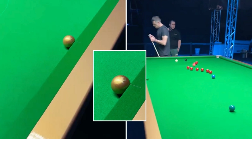 Ronnie O'Sullivan gives first glimpse of Golden Ball at $1m Saudi tournament