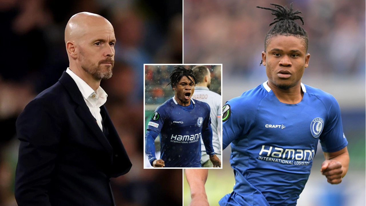 Manchester United 'send scouts' to watch wonderkid striker who smashed UEFA record this season