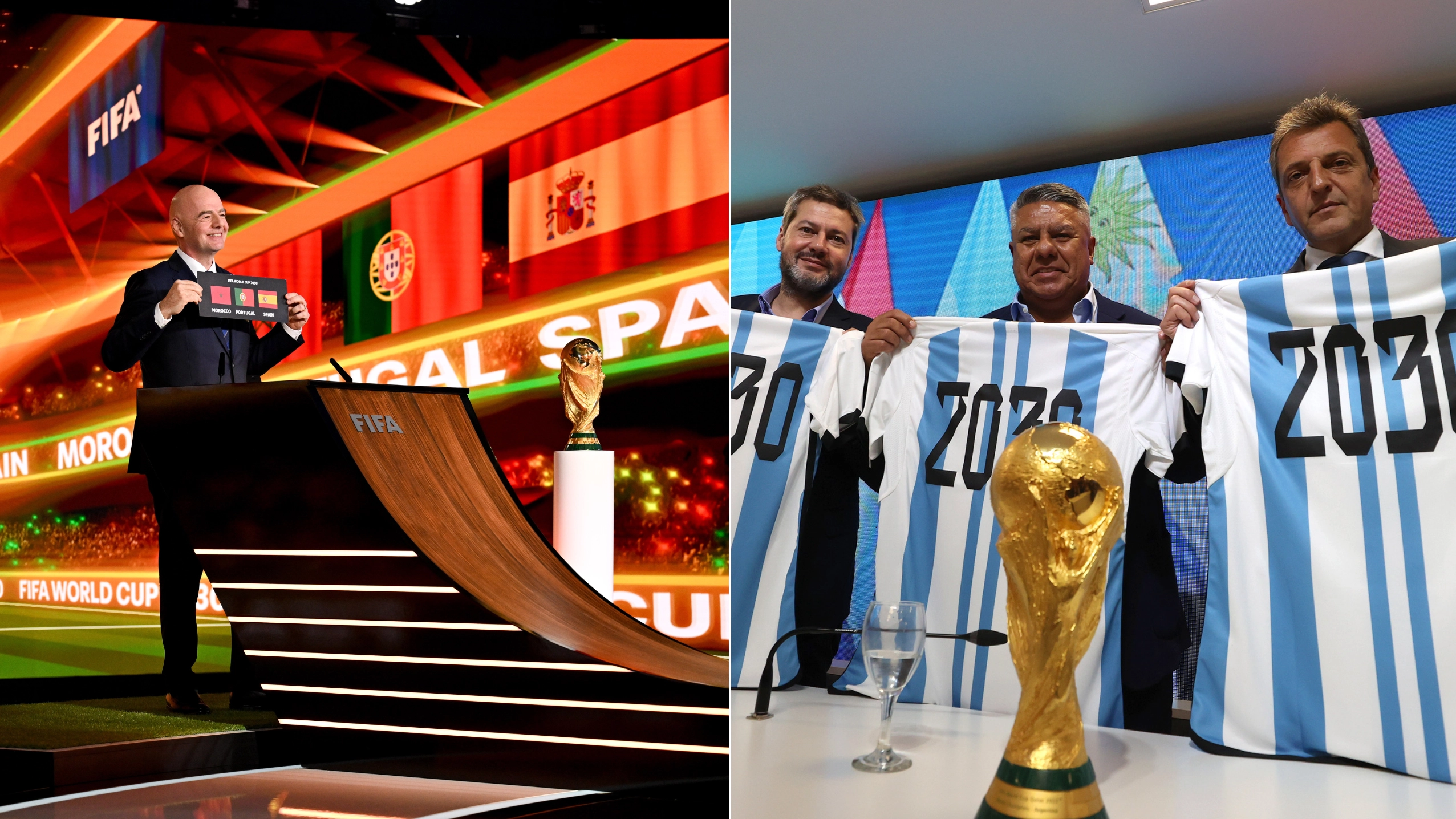 Why six countries will host World Cup matches for 2030 tournament for the first time ever