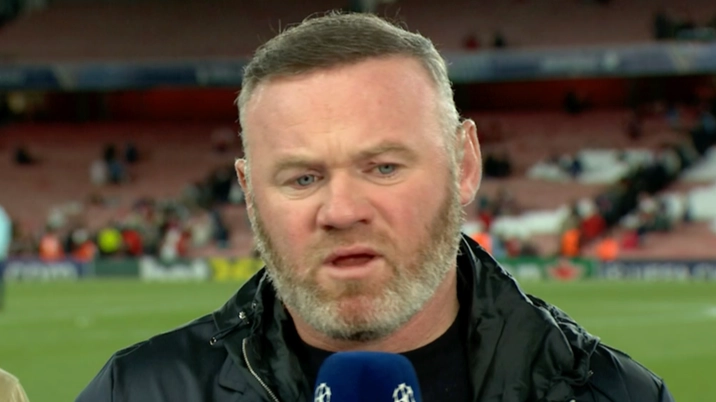 Wayne Rooney slams Arsenal fans live on Amazon following PSG defeat after spotting what they did inside the Emirates Stadium