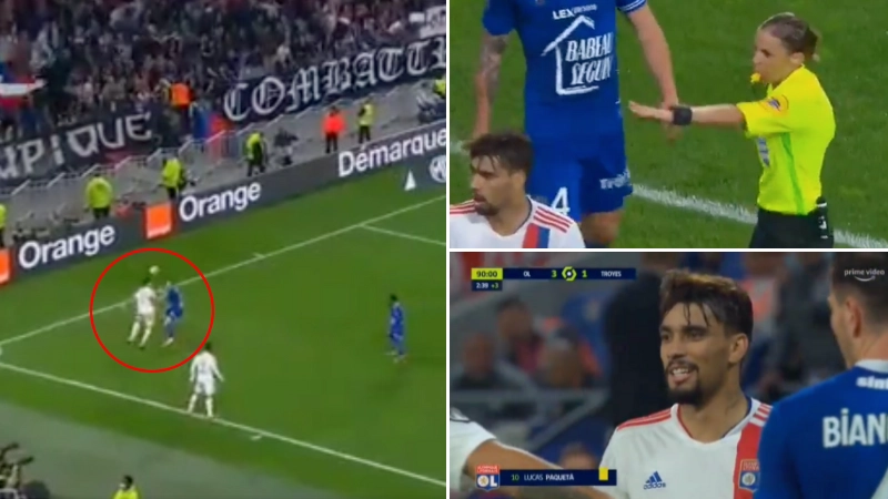 West Ham transfer target Lucas Paqueta was once booked for attempting a rainbow flick