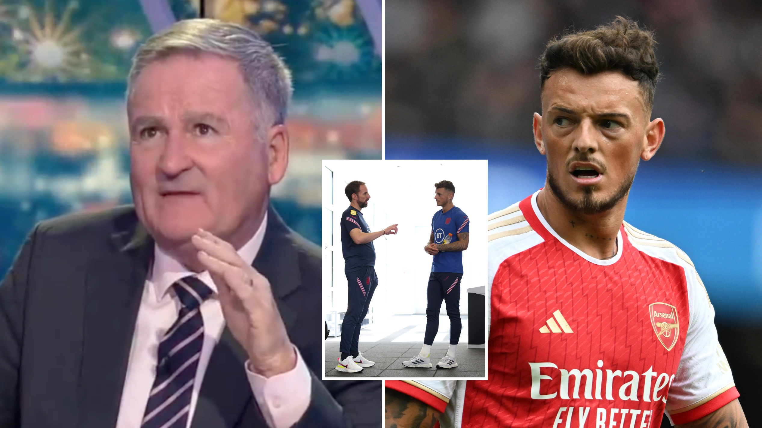 Richard Keys shares interesting theory on Ben White turning down England and Gareth Southgate