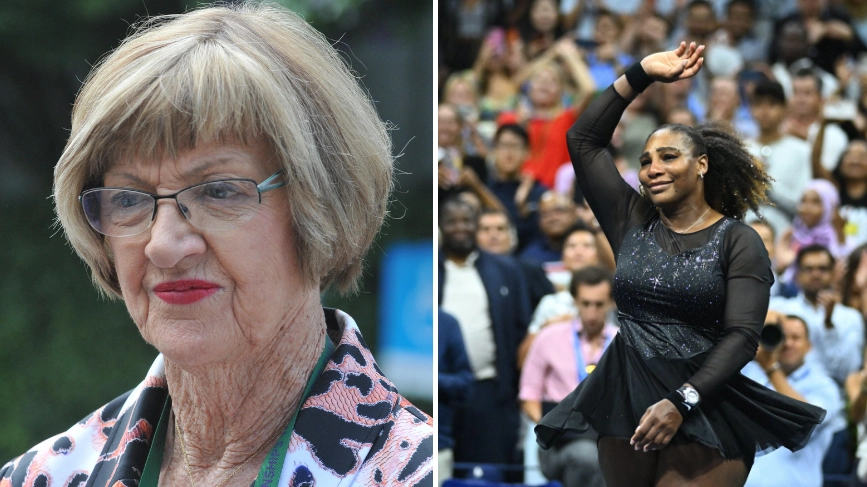 Tennis legend Margaret Court sends out bitter message to Serena Williams