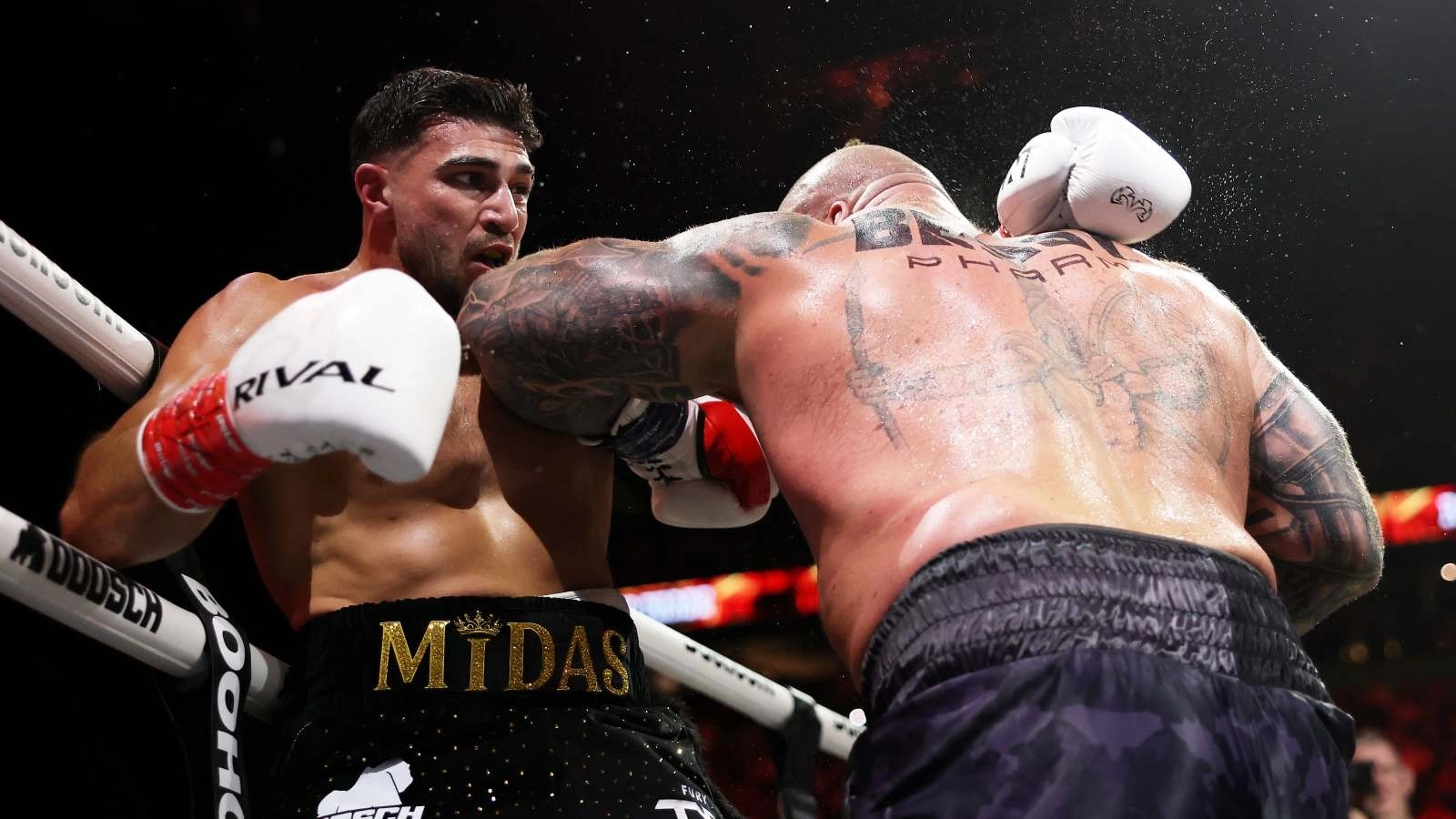 John Fury loses it as brawl erupts after Tommy Fury vs Eddie Hall fight goes the distance