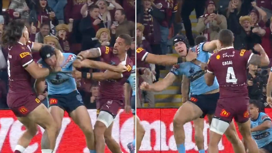 Punches Thrown Between Dane Gagai And Matt Burton Sparking Huge All-In Brawl