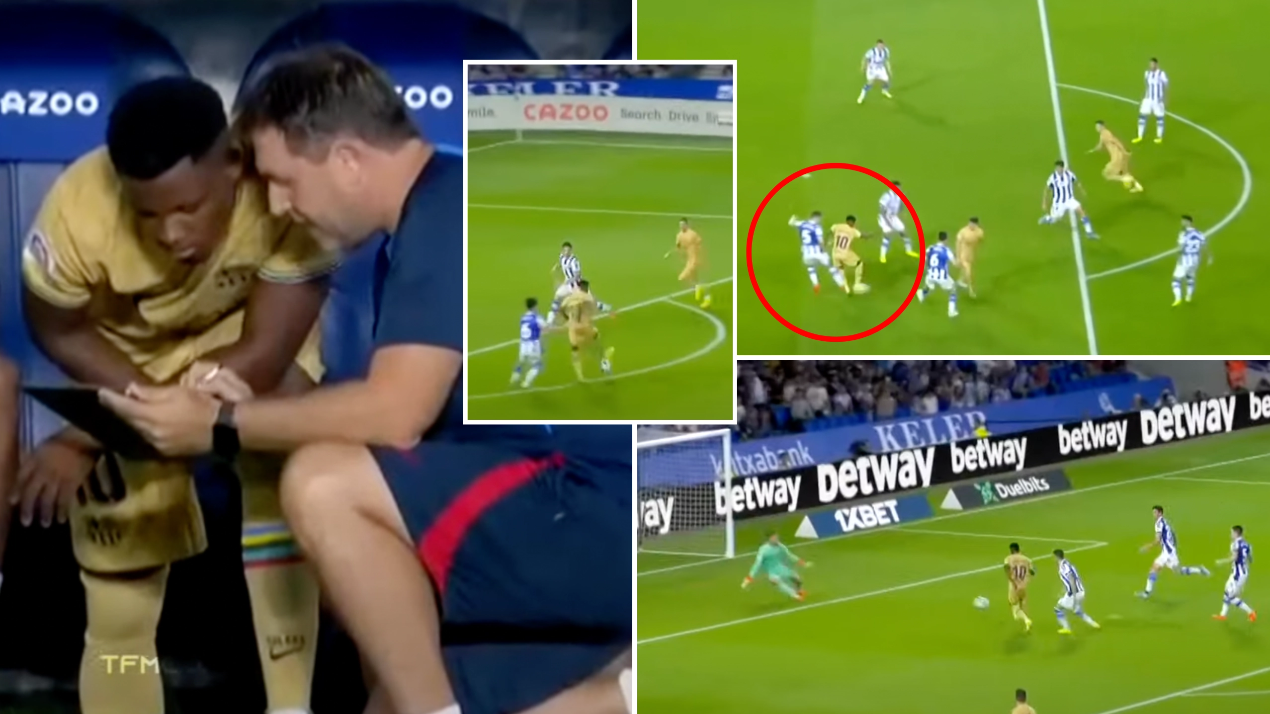 Ansu Fati's 27 minute cameo for Barcelona was one for the ages, he completely changed the game