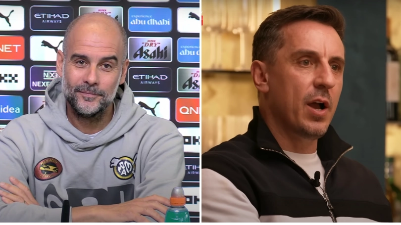 Pep Guardiola hits back at Gary Neville after 'boring' Man City claim