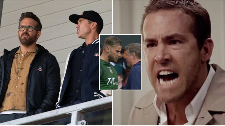 Wrexham owners Ryan Reynolds and Rob McElhenney hit back at Barnet goalkeeper over red card tweet