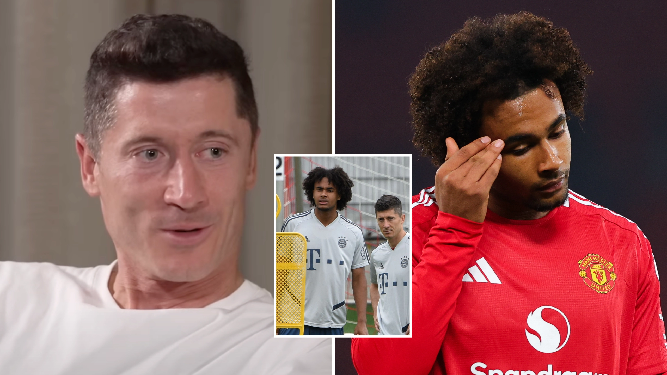Robert Lewandowski reveals true feelings on Joshua Zirkzee with 'unhappy' Man Utd flop 'seeking move away'
