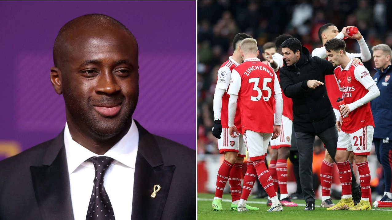 Tottenham coach Yaya Toure admits he'd watch "unbelievable" Arsenal player every weekend if he could