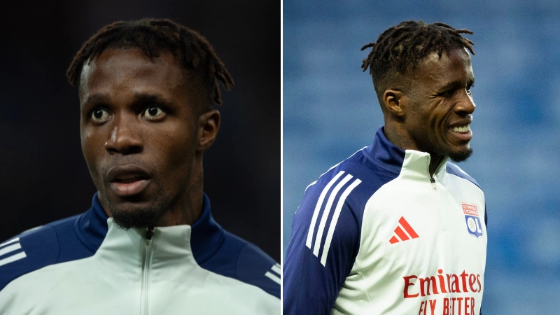 Wilfried Zaha is already 'encountering problems' at Lyon as manager discusses 'fining' winger
