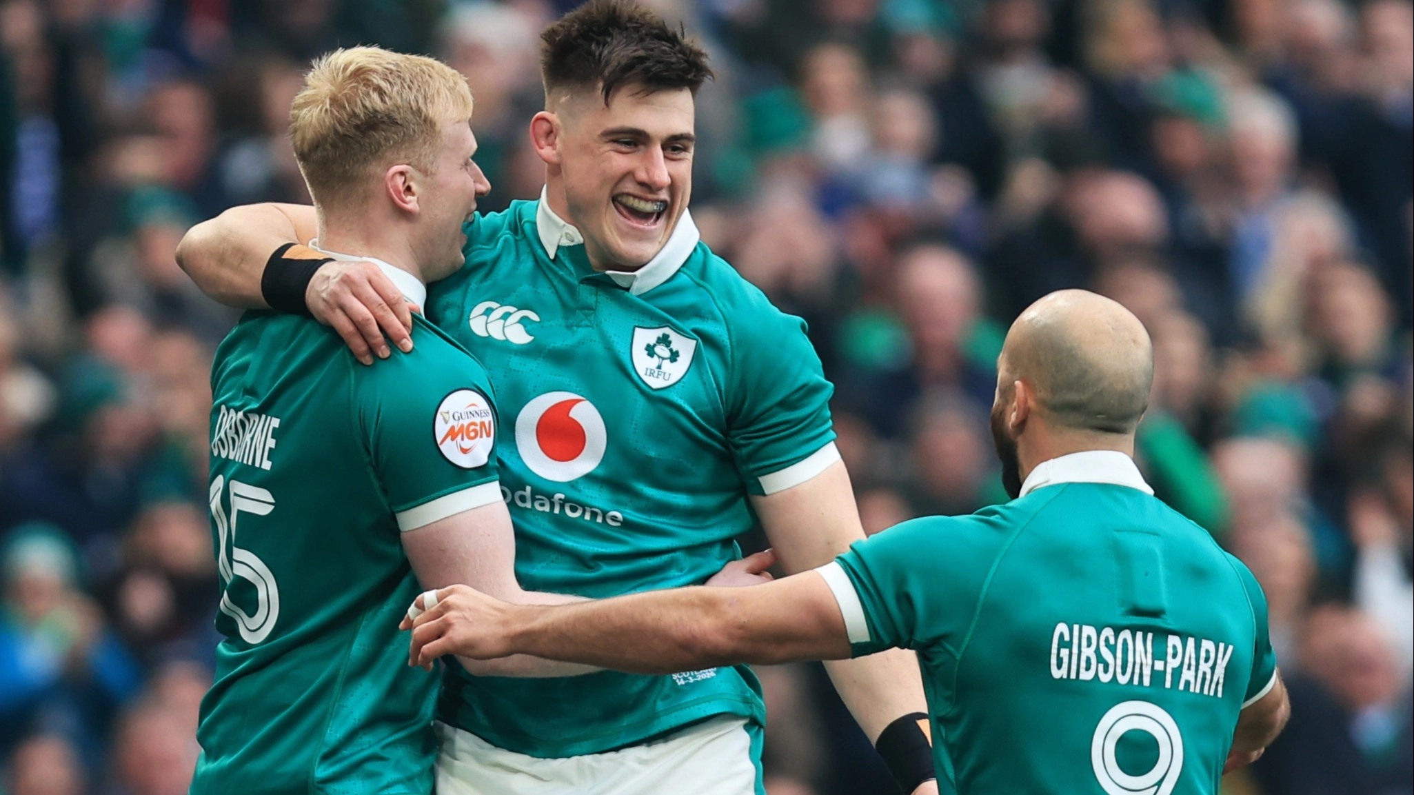 Ireland break Six Nations record with victory over Scotland