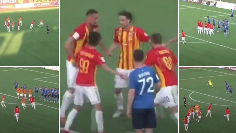 Russian team go viral for producing SIX ridiculous set-piece routines in one game