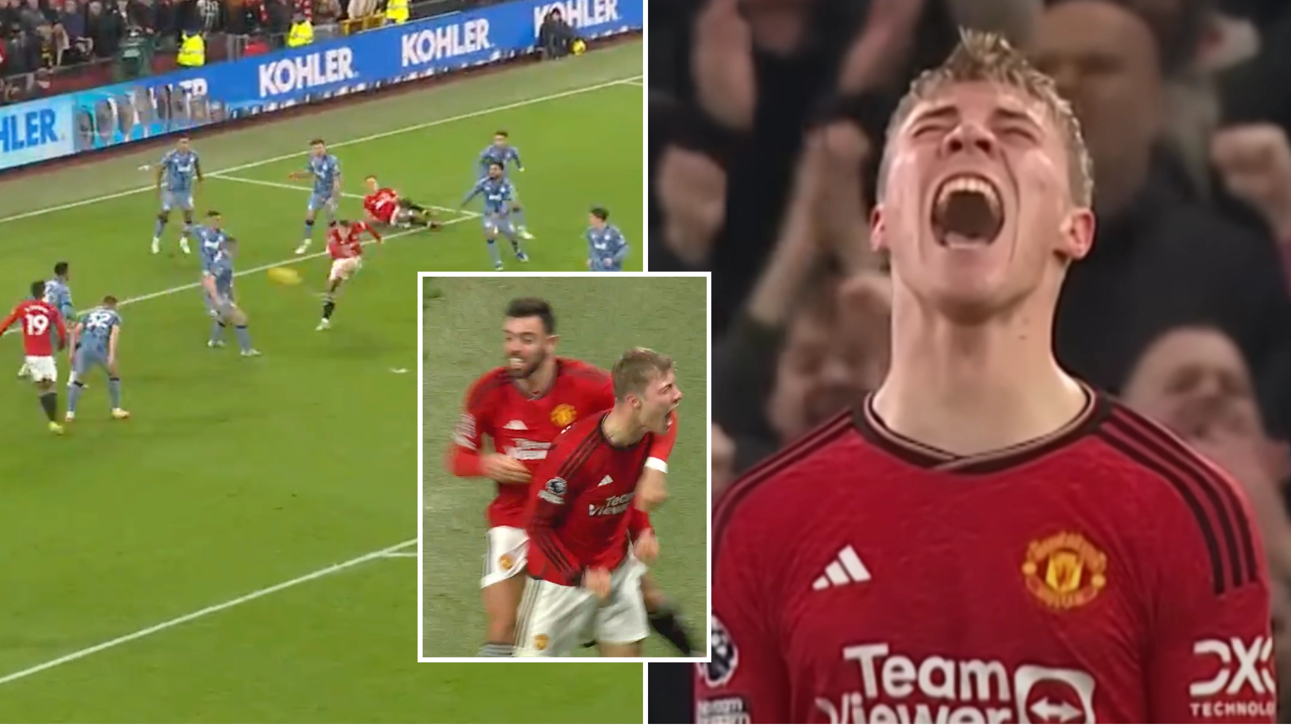 Peter Drury’s commentary for Rasmus Hojlund's goal is perfection, nobody does it better