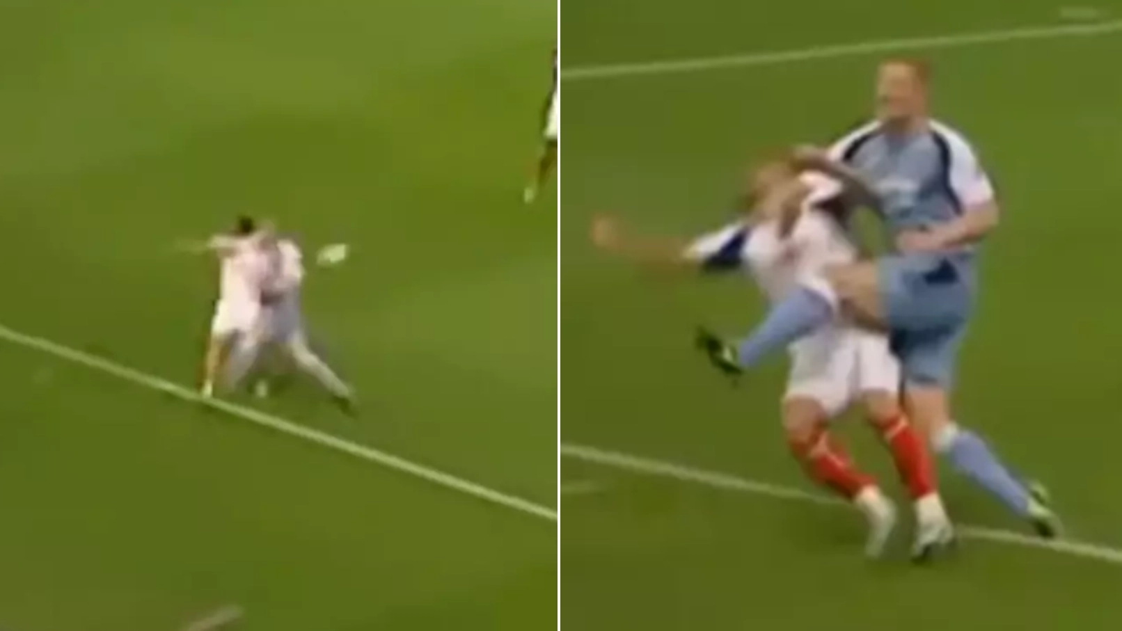 Fans think Man City player should have had 'ban for life' for disgraceful challenge that got police involved