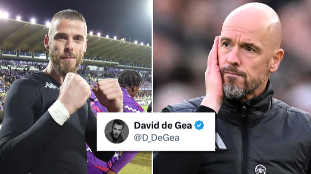 David de Gea breaks the internet with cryptic social media post after Erik ten Hag sacked by Man Utd