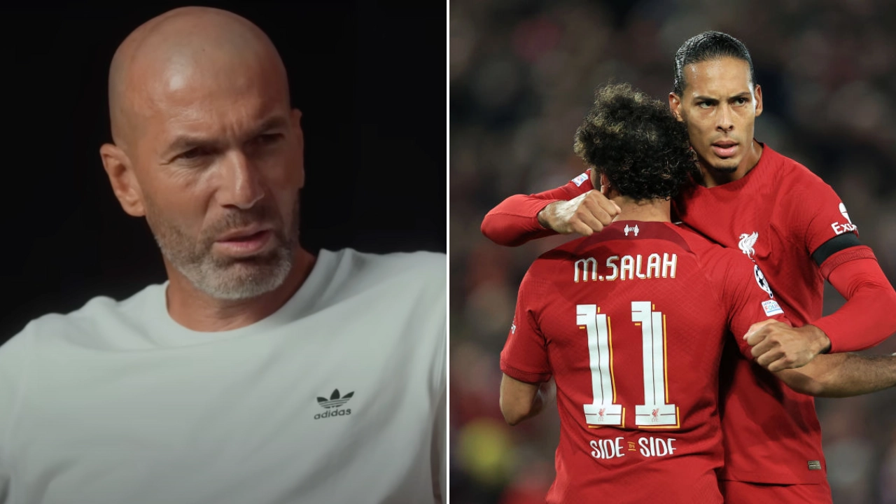 Zinedine Zidane named his all-time Premier League XI and left out some huge names from his team