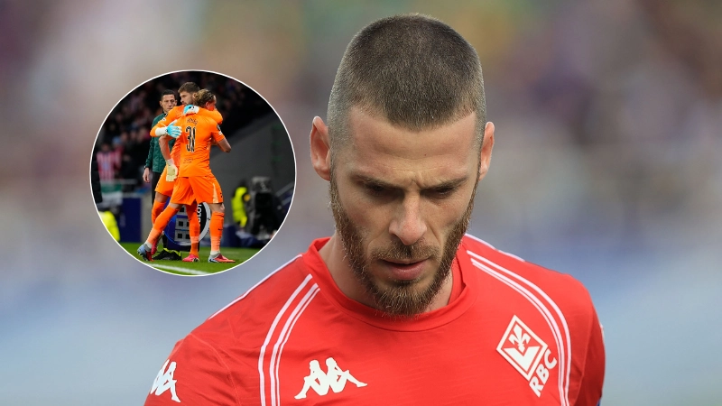 David de Gea sends message of support to Antonin Kinsky after nightmare Champions League debut