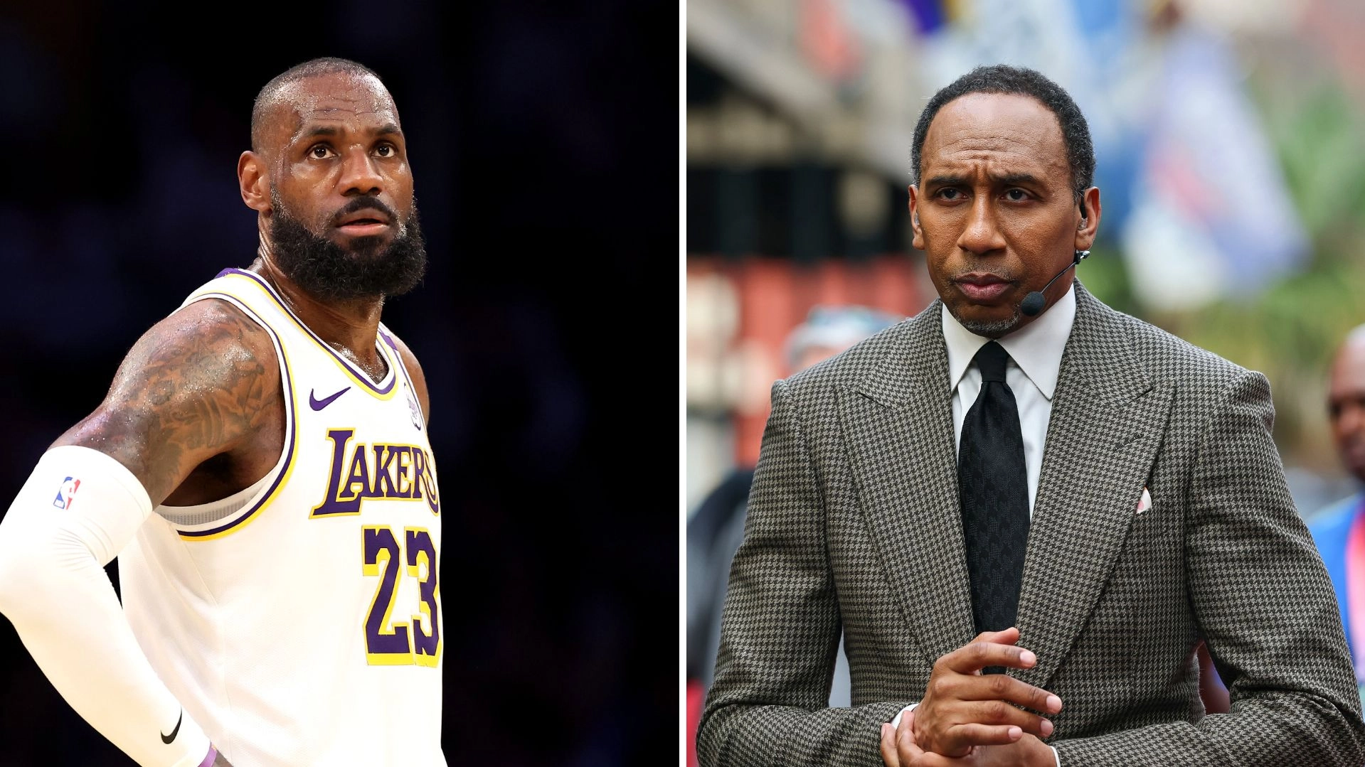 Stephen A. Smith launches new attack on LeBron James as row over son Bronny escalates